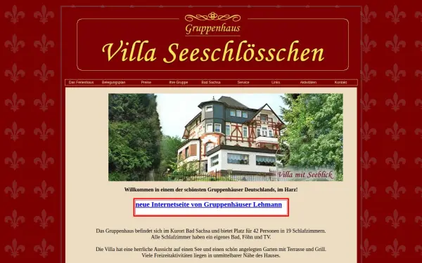 gruppenhaus-seeschloesschen.de