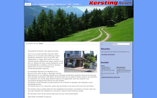 kersting-reisen.de