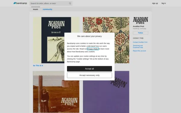 acadianpost.bandcamp.com