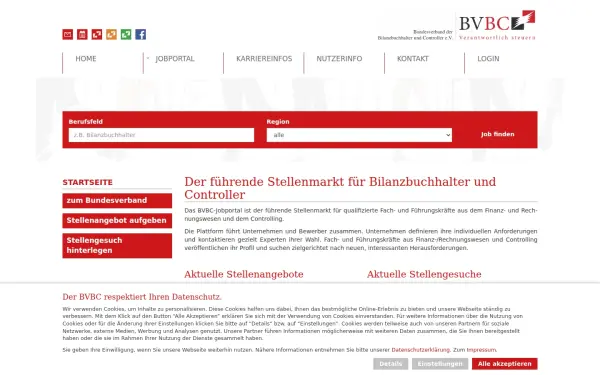 www.bvbc-jobportal.de