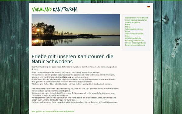 vaermland-kanutouren.de