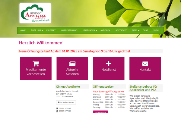 www.ginkgo-apotheke-fuerstenwalde.de