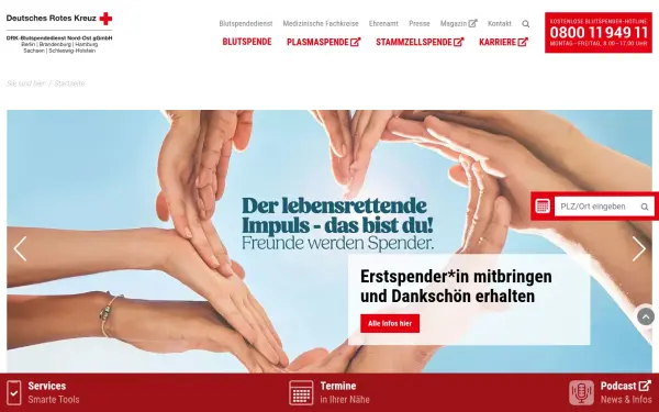 www.blutspende-nordost.de
