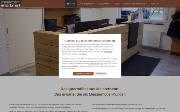 www.meistermoebel-siegers.de