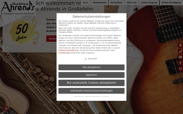 www.musikhaus-ahrends.de