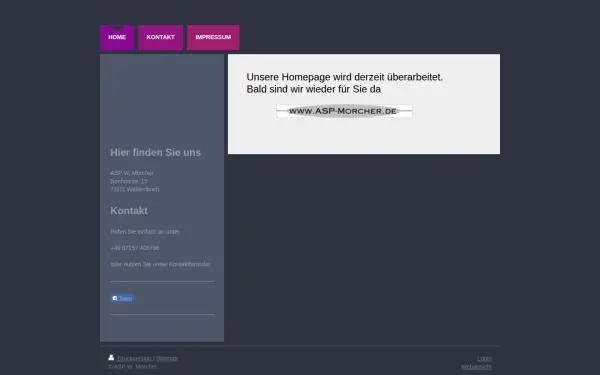 www.asp-morcher.de