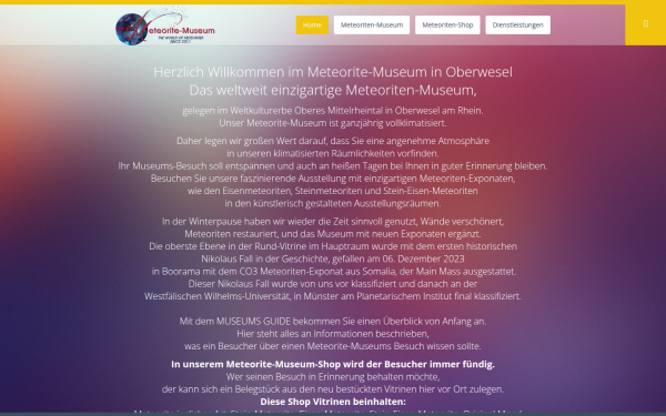 www.meteorite-museum.de