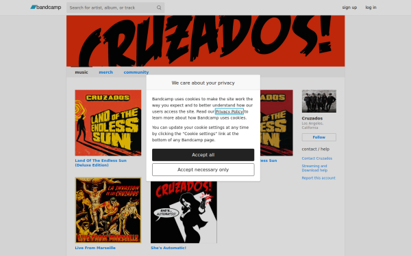 cruzadosband.bandcamp.com