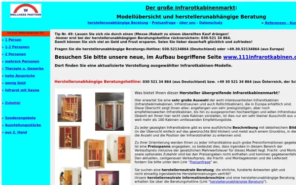 der-infrarotkabinenmarkt.de