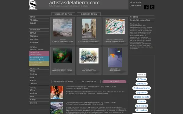 www.artistasdelatierra.com