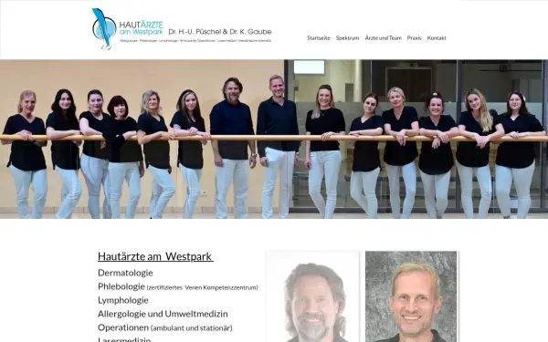 hautaerzte-am-westpark.de