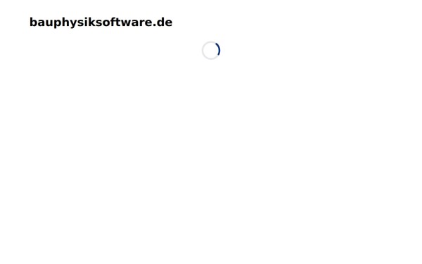 bauphysiksoftware.de