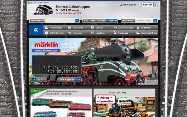 www.menzels-lokschuppen.de