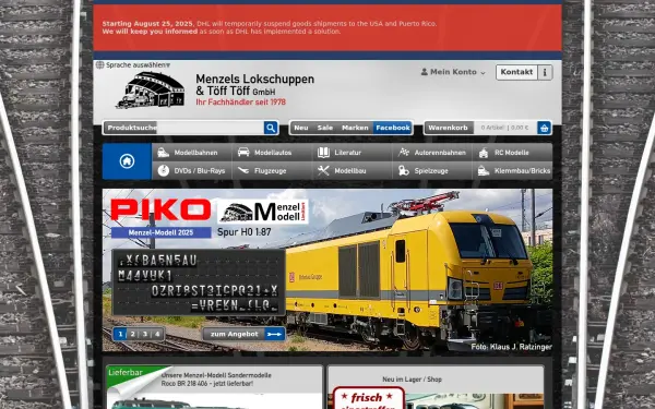 www.menzels-lokschuppen.de