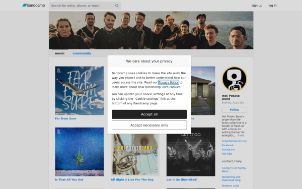 hotpotatoband.bandcamp.com
