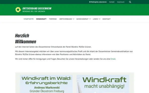 gruene-dossenheim.de
