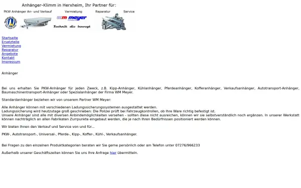anhaenger-klimm.de