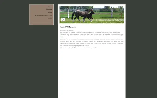 www.hannoveranerzucht-peterson.de