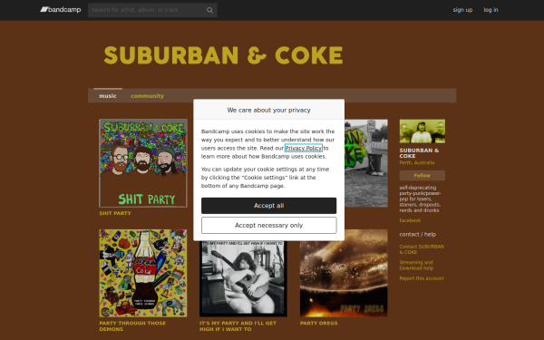 suburbanandcoke.bandcamp.com