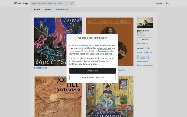 jordantice.bandcamp.com