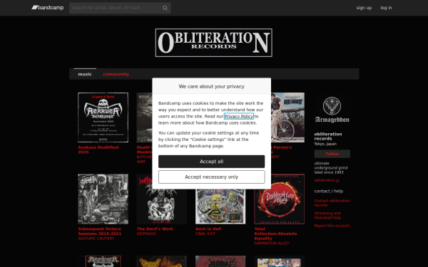 obliterationrecords.bandcamp.com