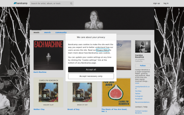 carolynkendrick.bandcamp.com