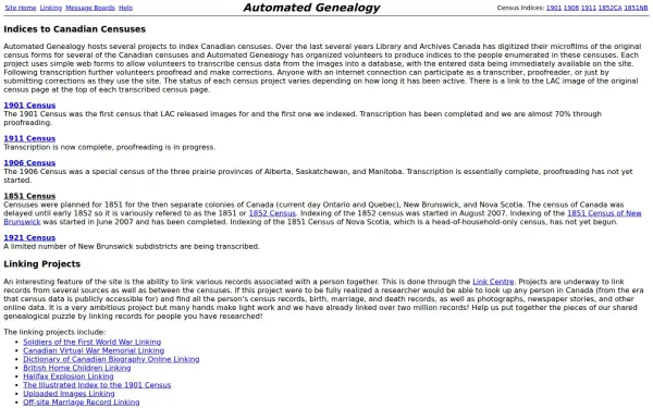 automatedgenealogy.com