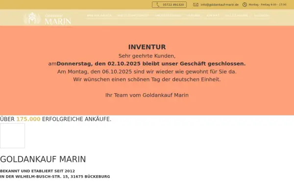 www.goldankauf-marin.de