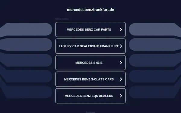 mercedesbenzfrankfurt.de