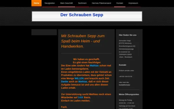 www.schrauben-sepp.de