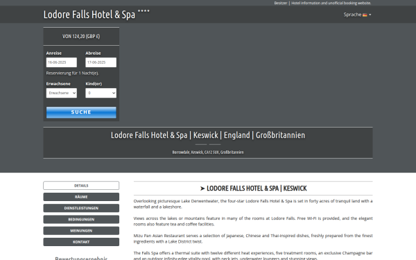 lodorefallspa.uk-hotel.info