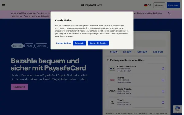 www.paysafecard.com