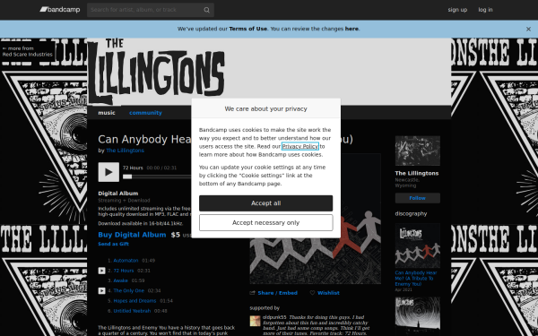 thelillingtons.bandcamp.com