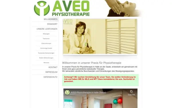 aveo-physiotherapie.de