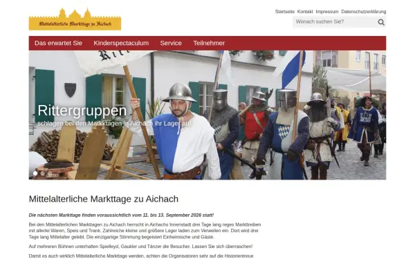 www.markttage-aichach.de