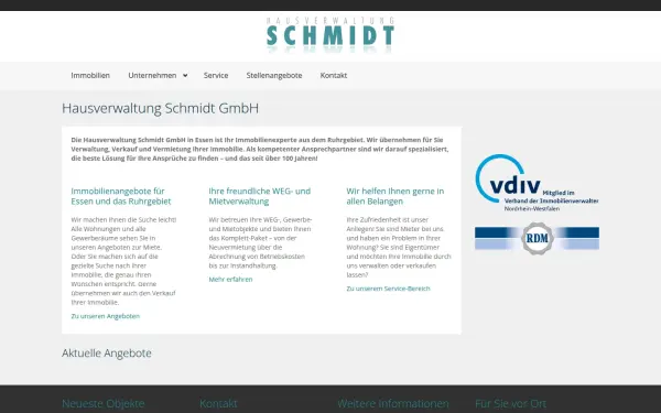 www.hausverwaltung-schmidt.de