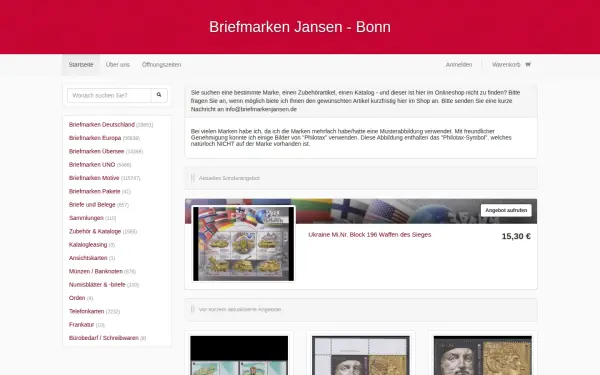 www.briefmarkenjansen.com