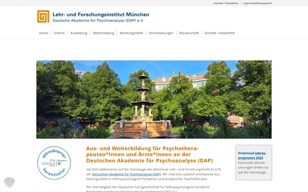 psychoanalysebayern.de