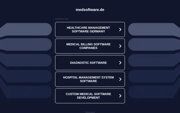 medsoftware.de