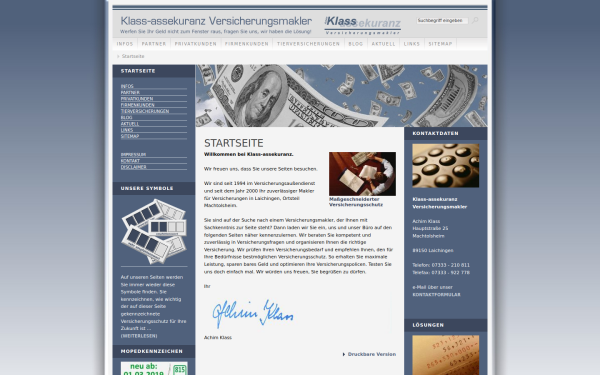 www.klass-assekuranz.de