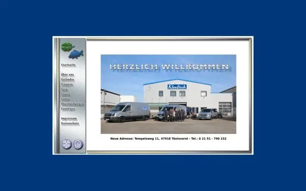 metallbau-kleefisch.de