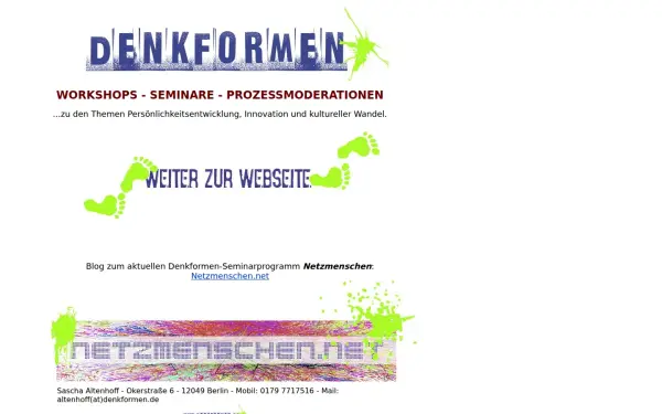 denkformen.de