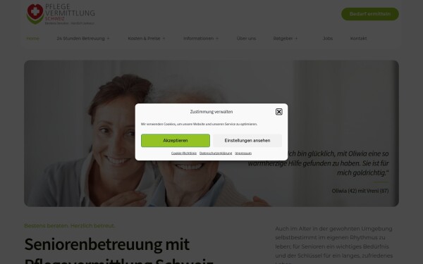 pflegevermittlungschweiz.ch