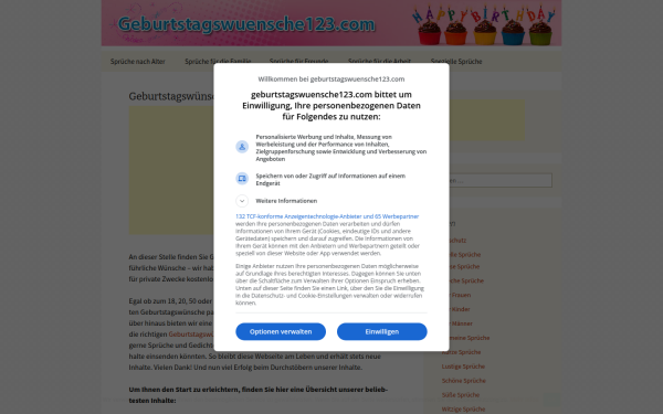 www.geburtstagswuensche123.com