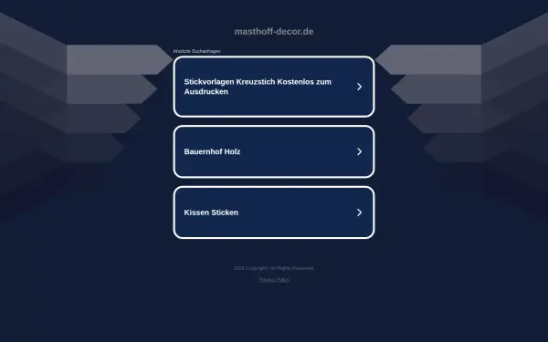 masthoff-decor.de