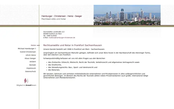 hamburger-christensen.de