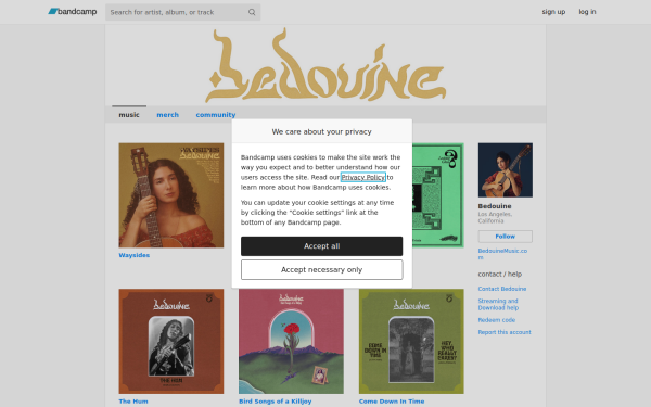 bedouine.bandcamp.com