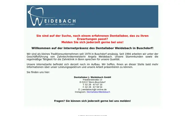 dentallaborweidebach.de