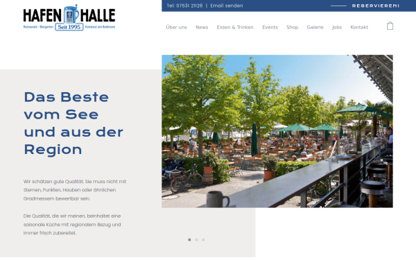 hafenhalle.com