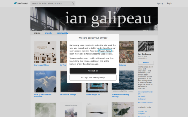 iangalipeau.bandcamp.com